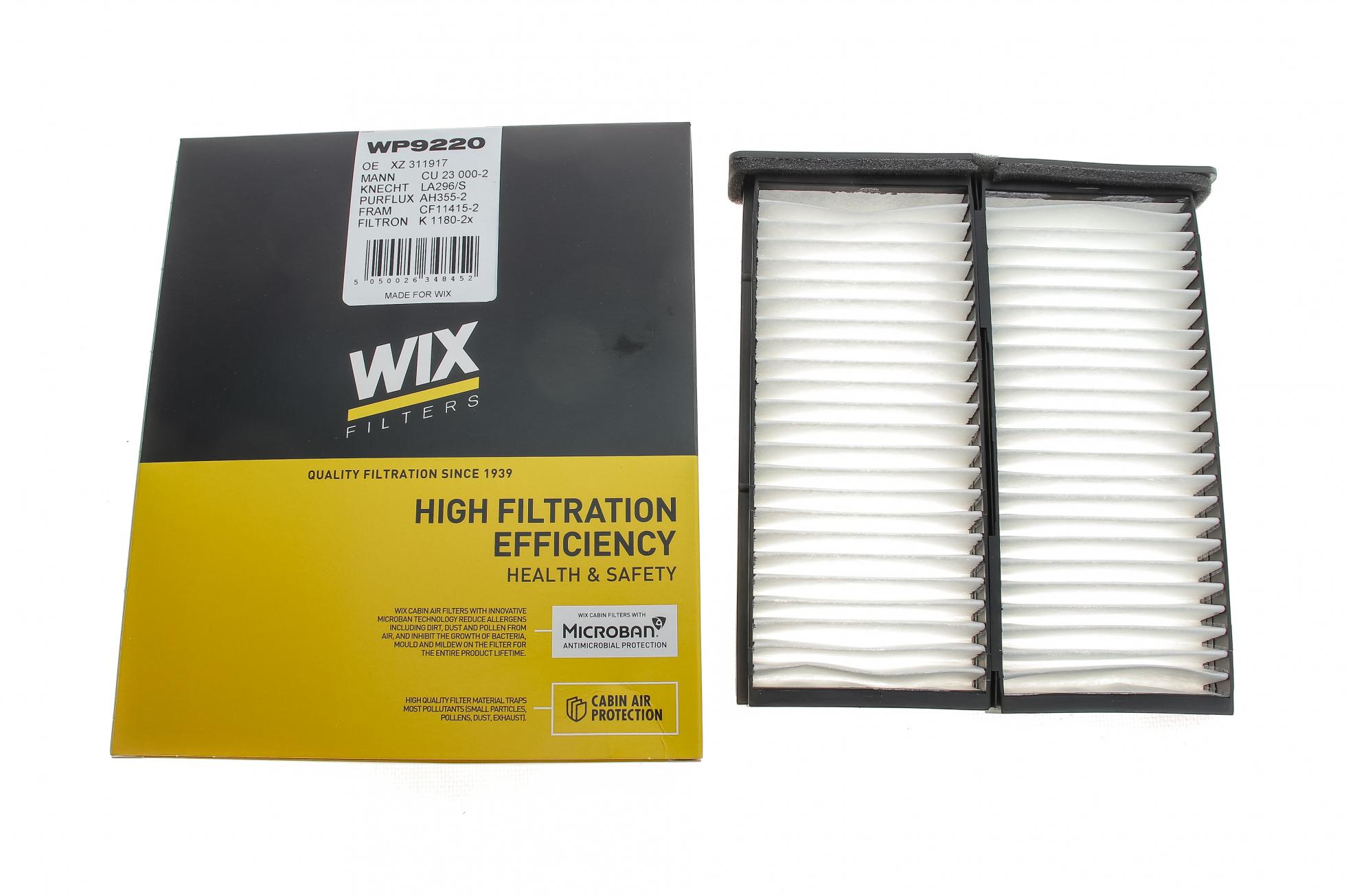 WP9220 WIX FILTERS